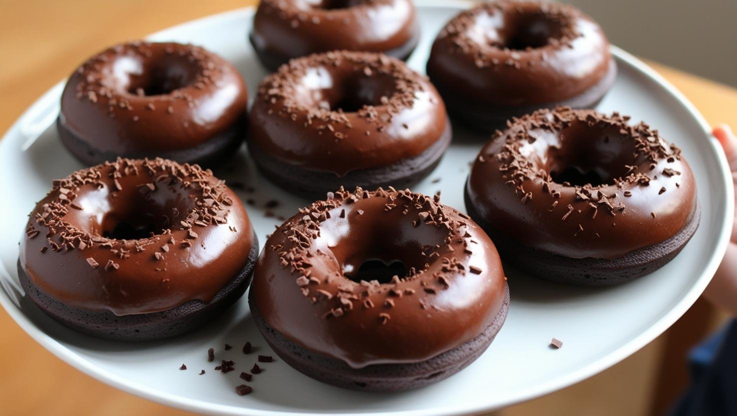Yuumy Double Chocolate Donuts for your little ones