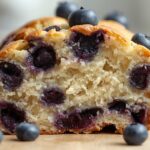 Baby-Friendly healthy Blueberry Loaf