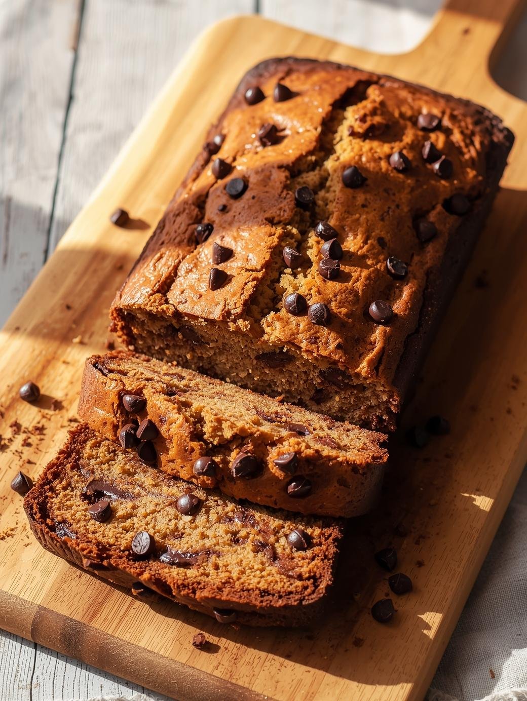 Banana Bread with Chocolate Chips for you & your baby