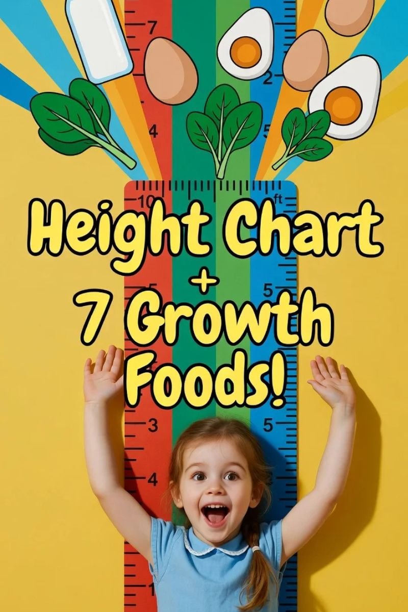Normal Height Chart for Girls + 7 Proven Foods to Maximize Your Daughter’s Growth