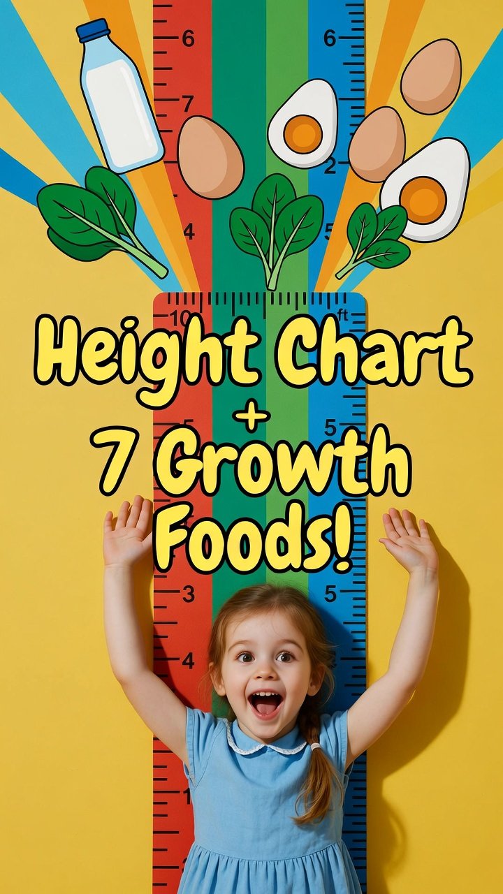 Normal Height Chart for Girls + 7 Proven Foods to Maximize Your Daughter’s Growth