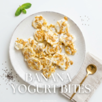 Frozen Banana & Yogurt Power Bites
