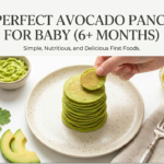 3-Ingredient Avocado Baby Pancakes
